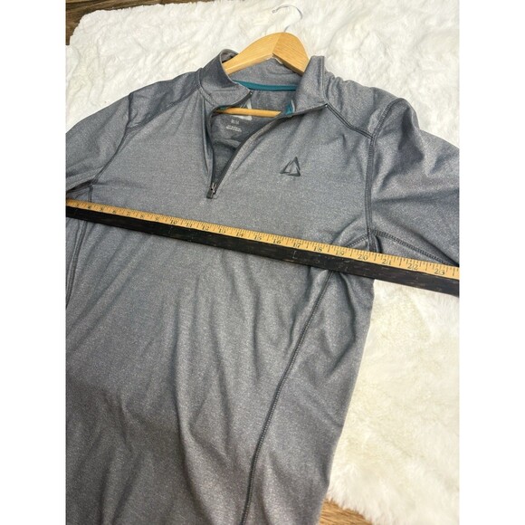 Aeropostale A87 Jacket Men's Medium Grey Half Zip Sweater Athletic Run Gym - Picture 5 of 8